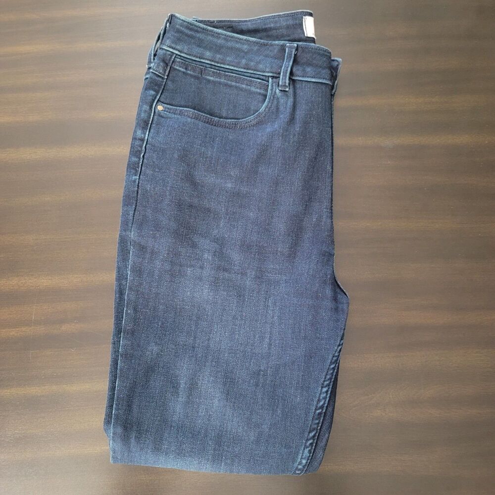 Wrangler Jeans Women Size 12 Skinny High Rise Unforgettable Blue 28" Inseam - Picture 13 of 14